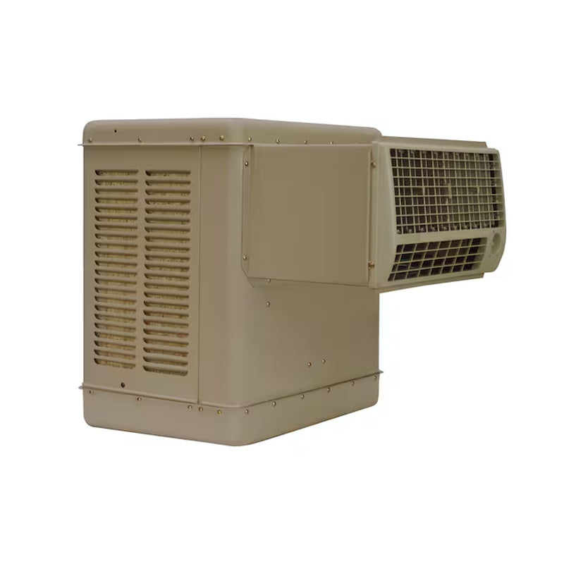 2800-CFM 2-Speed Outdoor Window Evaporative Cooler for 600-Sq Ft (Motor Included)