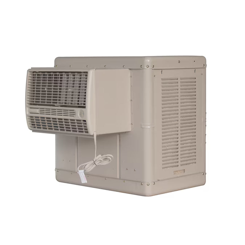 3300-CFM 2-Speed Outdoor Window Evaporative Cooler for 900-Sq Ft (Motor Included)